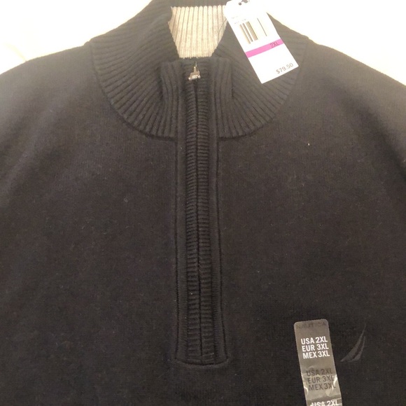 Men’s half zip Nautica sweater - Picture 4 of 6